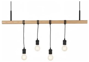 Candelabru LED suspendat pe cablu 4xE27/6,5W/230V 2500K