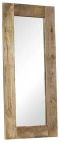 Oglinda, lemn masiv de mango, 50 x 110 cm 1, 50 x 110 cm