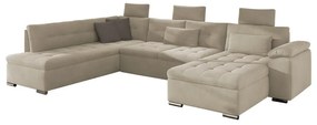 Expedo Canapea in forma de U PESTOS, 350x101x205, Zetta 291/Zetta 293, dreapta