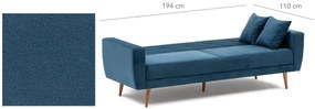 Canapea extensibila cu 3 Locuri Flento, 218 x 90 x 75 cm