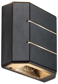 Aplică LED de exterior LIPPA LED/6W/230V IP54 neagră Rabalux 7319