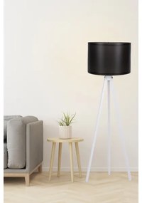 Lampadar AYD 1xE27/60W/230V negru/alb