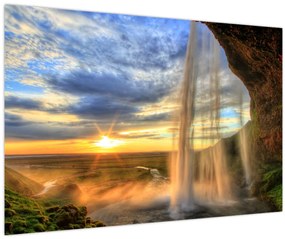 Tablou - Cascadă (90x60 cm)