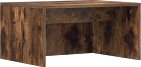 vidaXL Birou montat pe perete Pe perete Stejar fumuriu 60 x 45 x 30 cm