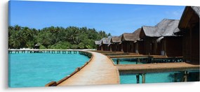 Tablou cu Maledive (120x50 cm)