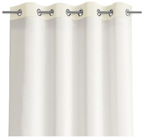 Perdea AmeliaHome Irvelette Eyelets, 140 x 270 cm, alb-bej