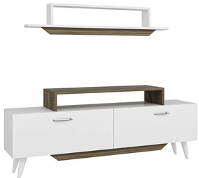 Mobilier living Tebeka 2 (alb + Nuc) . 1095609