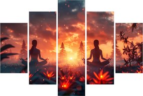 Tablou - Yoga în natură (150x105 cm)