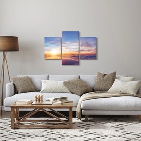 Tablou - Apus de soare deasupra norilor (90x60 cm)