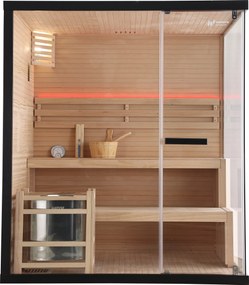 Sauna finlandeza Vitralin 180x160x200 cm