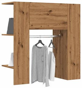 vidaXL Dulap pentru hol Stejar Artizanal 97,5x37x99 cm Lemn prelucrat
