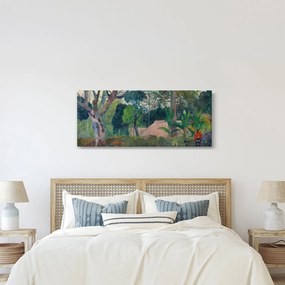 Tablou - Paul Gauguin, Te raau rahi (The Big Tree), reproducere (120x50 cm)