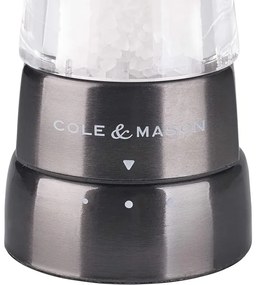 Cole&Mason DERWENT set 2 râșnițe sare și piper, 19 cm, antracit