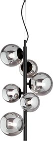 Ideal Lux - Abajur de schimb pentru candelabru/corp de iluminat/lampă PERLAGE Ø 15 cm fumuriu