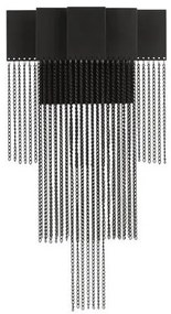 Aplica LED design modern REVIA negru