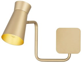 Aplica cu brat si spot directionabil LORD 8884 auriu