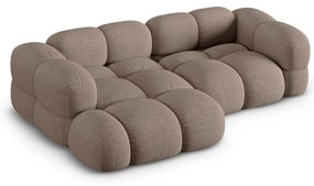 Colțar maro (cu colț pe partea stângă/cu șezlong) Loretto – Cosmopolitan Design