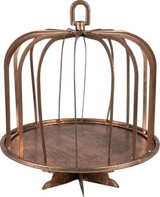 Tava aurie, din metal, cu capac, Ø 26x32 cm, Copper