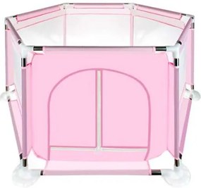 Țarc textil pentru copii Pink BASIC