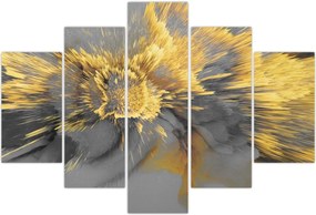 Tablou - Expansiunea aurului (150x105 cm)