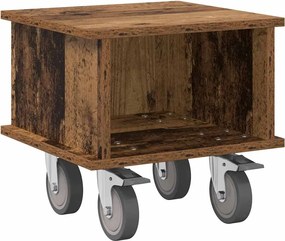 vidaXL Support TV Lemn vechi 37 x 35 x 35 cm Lemn compozit