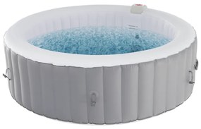 Jacuzzi gonflabil, gri/alb, 4-6 pers., 1000 l, KAMINO TYP 2