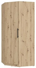 Dulap de colț MARO 94x213 cm, stejar artisan
