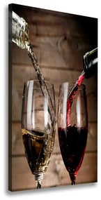 Tablou canvas Vin în pahare