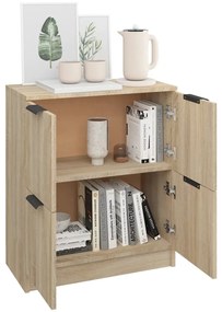 Servanta, stejar sonoma, 60x30x70 cm, lemn prelucrat