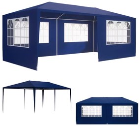 Cort de petrecere NEAPOL, 3x6m, albastru Jurhan