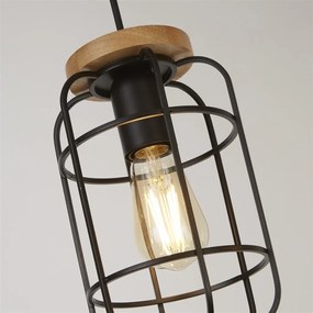 Lustra cu 3 pendule design geometric Vision Cage