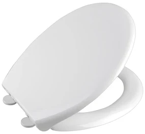 Colac de toaletă Aqualine SOFIA SoftClose alb