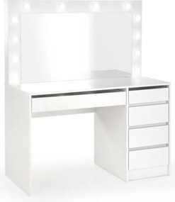 Masă de toaletă AMORIO albă