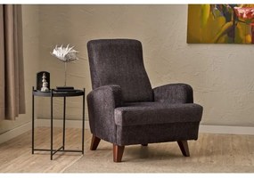 Fotoliu KOVU antracit