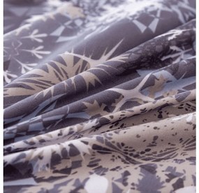 Lenjerie de pat din microfibra flanel VLOCA albastru-gri Dimensiune lenjerie de pat: 70 x 90 cm | 140 x 220 cm
