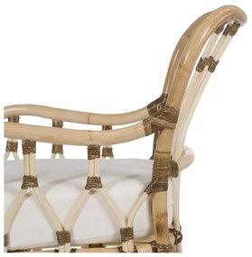 Fotoliu în culoare naturală țesut – Ixia