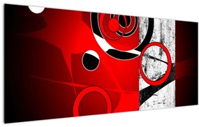 Tablou cu abstracție (120x50 cm)