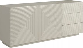 Comodă Asha 167 cm cu două uși și sertare - casmir