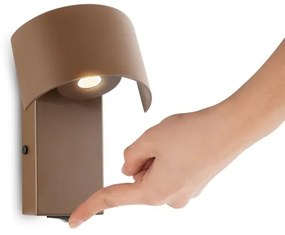 Lampă LED de perete Brilagi VASTO LED/3W/230V maro