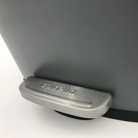 Coș de gunoi cu pedală soft-close Spirella Akira12 l, gri mat, 12 l