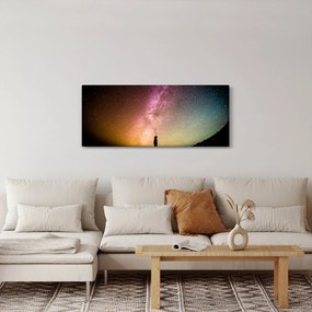 Tablou - cerul plin de stele (120x50 cm)