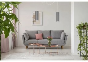 Lustră pe cablu ZIK 2xE27/40W/230V gri