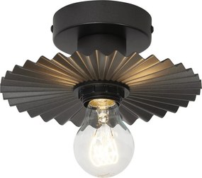 Osram - Plafonieră PLISSEE 1xE27/15W/230V Ø 20 cm antracit