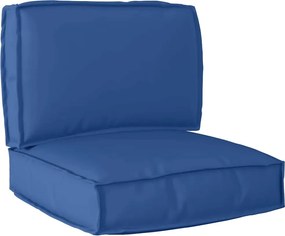 vidaXL Set de perne pentru palet 2 pcs Albastru regal Material Oxford