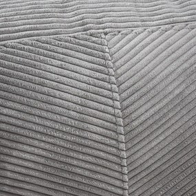 Fotoliu bean bag verde cu tapițerie din catifea reiată Sofa Tube 190 – SLOWDOWN