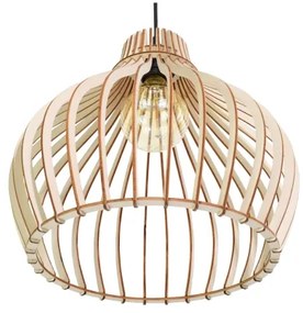 Candelabru pe cablu BARREL 2xE27/24W/230V