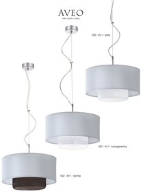 Jupiter - 1122 - Lampa suspendata AVEO 1xE27/80W/230V