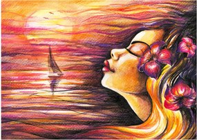Tablou - Amintiri de vară (70x50 cm)