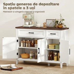 HOMCOM bufet dulap jos pentru depozitare | Aosom Romania
