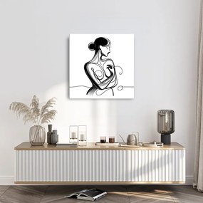 Tablou linii ale eleganței feminine
